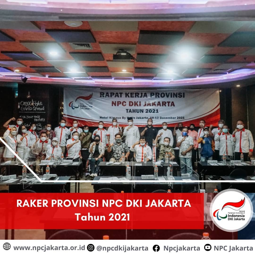 Rapat Kerja Provinsi NPC Jakarta tahun 2021