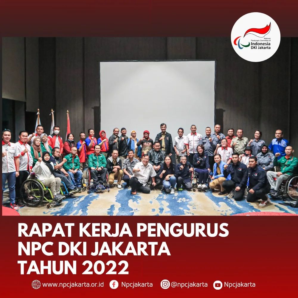 Rapat Kerja Pengurus Provinsi (RAKERPROV) NPC DKI Jakarta 2022